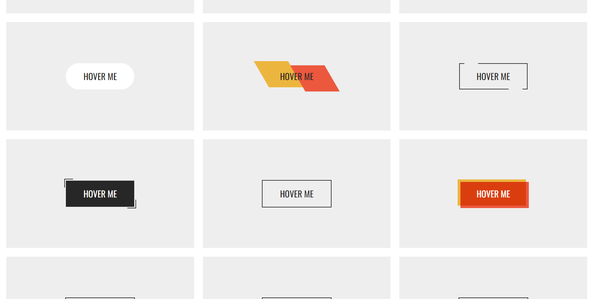 Buttons CSS Animations